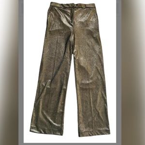 Joie Metallic Trousers NWT